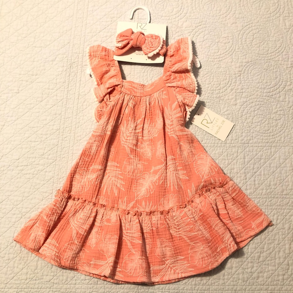 Rachel Zoe 2 piece sundress outfit. Size 2T. NWT